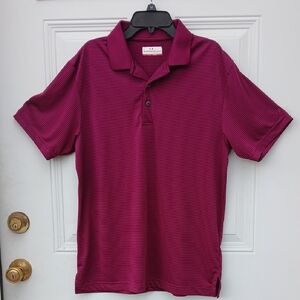 Grand Slam Burgundy Polo Shirt